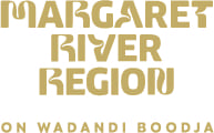 Margaret river region masterbrand stacked logotype p466 w by line
