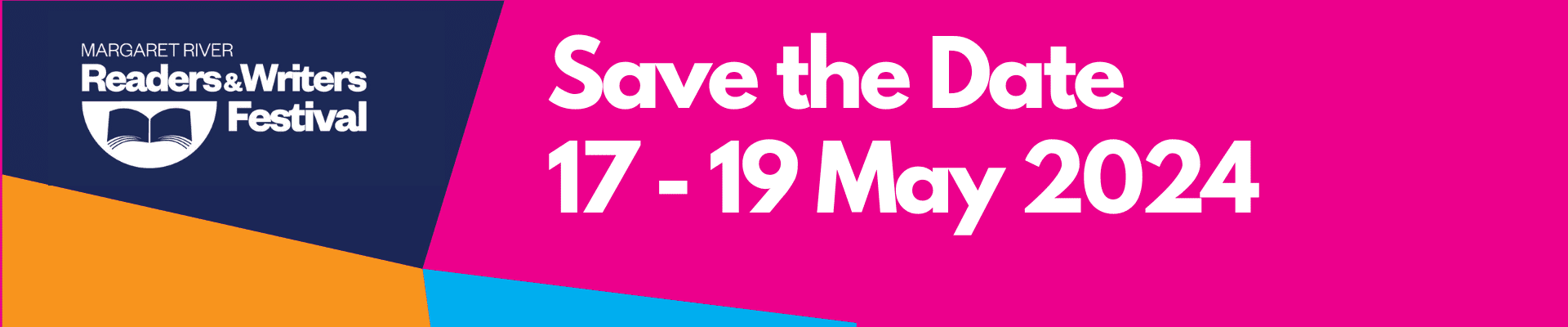 2024 Save The Date Margaret River Readers Writers Festival   Save The Date 2024 1 